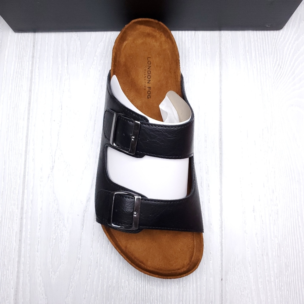 London Fog Birchwood Slip on Sandals 9, 10 - Picture 2 of 6
